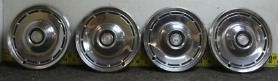 Juego de 4 tapacubos de 14" cubiertas de rueda OEM #387 1976-1977 Dodge Charger Aspen (2156) Foto 1 de 4