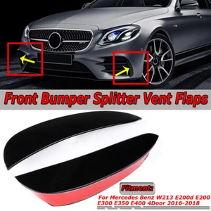 Für Mercedes E-Klasse W213 Stoßstange Splitter Spoiler Lippe AMG Schwarz - Bild 1 von 7