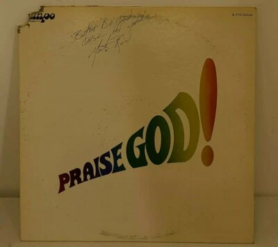 Слава Богу! R7113 Stereo Tempo Records Kansas City Jesus Loves Me Gospel винтаж 70-е - Изображение 1 из 4