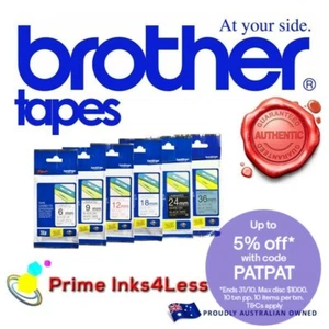 1x Brother TZ731 TZE731 TZE-731 Genuine 12mm Black on Green Tape PTD200 PTH105 - Picture 1 of 3