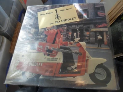 Have Guitar Will Travel- Bo Diddley LP Green Line Italy Reissue 1984 Foto 1 de 3