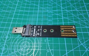 ELUTENG M.2 to USB 3.1 Adapter Dual Protocol (NVME/SATA) - Photo 1/3