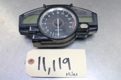 07-08 YAMAHA YZF R1 SPEEDO TACH GAUGES DISPLAY SPEEDOMETER TACHOMETER 11K - Image 1 of 4