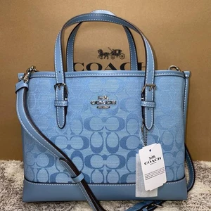 Coach Chambray Signature Molly 2WAY Crossbody Tote - Bild 1 von 9