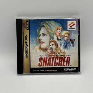 Snatcher Sega Saturn with sticker PS1 NTSC-J Japanese | US Seller - Picture 1 of 3