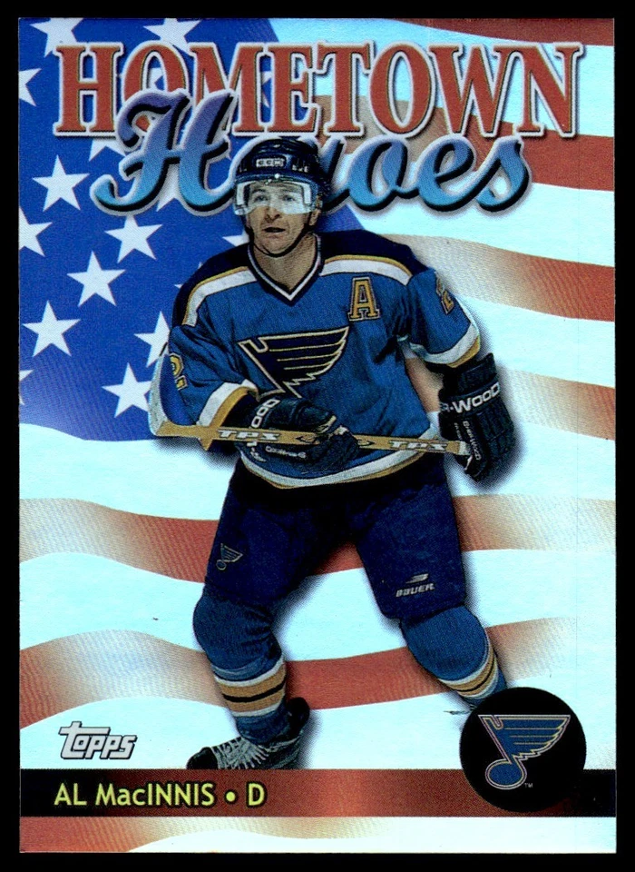2002-03 Topps Hometown Heroes USA Al MacInnis St. Louis Blues #HHU 14 - Image 1 of 2
