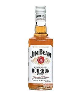 Jim Beam Kentucky Straight Bourbon Whiskey White Label / 40 % Vol. / 0,7 Liter - Bild 1 von 3
