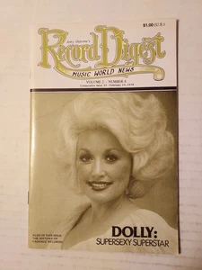 RECORD DIGEST Music World News 15.02.1979 Band 2 #8 Ausgabe 33 Dolly Parton - Bild 1 von 2