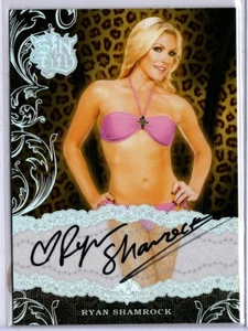 2015 Benchwarmer Sin City Corset Silver Foil Ryan Shamrock AUTO - Picture 1 of 1