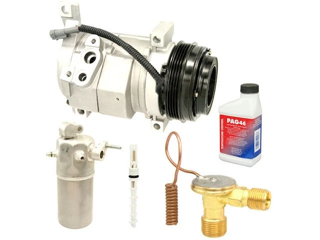 Kit de compresor de aire acondicionado delantero y trasero para GMC Savana 4500 SR573RK Foto 1 de 1