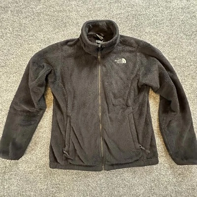 Chaqueta polar negra The North Face para niñas cremallera completa talla - talla L/G (14/16) Q-9 Foto 1 de 4