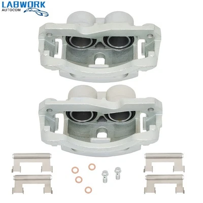 2x For Chevrolet Silverado Express 3500 GMC Savana Front Brake Caliper w/Bracket - Image 1 of 4