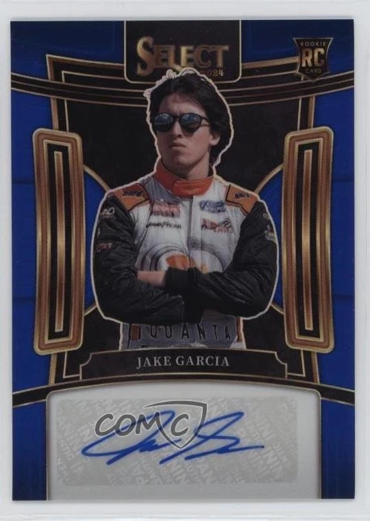 2024 Panini Select Signatures Blue Prizm /99 Jake Garcia #S-JGC Rookie Auto RC - Image 1 of 2