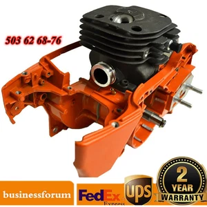 Ajuste: HUSQVARNA 362 365 371 372 372XP cigüeñal cárter cilindro motor - Imagen 1 de 11