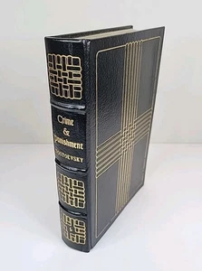 Crime And Punishment by Dostoevsky ~ Easton Press Collector's Edition Leather - Bild 1 von 10