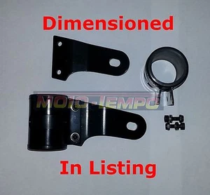 Black headlight bracket to fit Suzuki RF900 1994 1995 1996 1997 1998 1999 - Picture 1 of 2