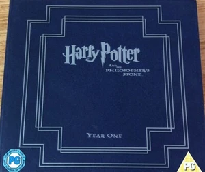 Harry Potter & The Philosopher's Stone 2 Disc Year 1 Luggage Trunk Collectio DVD - Picture 1 of 1