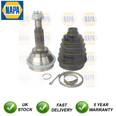 CV Joint Front NAPA Fits Ford Transit 2000-2014 2.0 D dCi 2.2 2.4 - Image 1 of 2