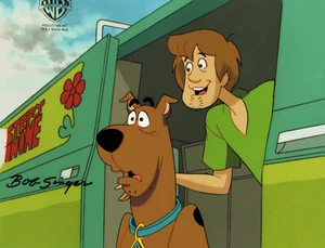 Scooby Doo On Zombie Island Original Production Cel/Drawings-Signed Bob Singer - Picture 1 of 3