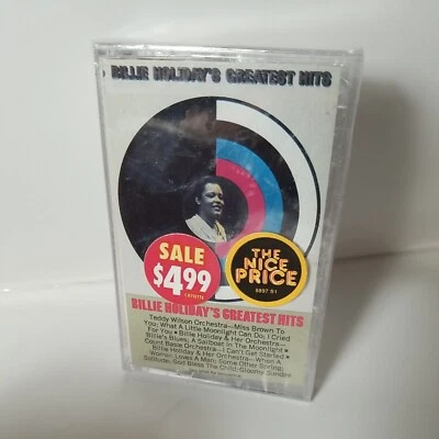 Mint Billie Holiday's Greatest Hits Rare SEALED Cassette Tape NEW  - Image 1 of 4