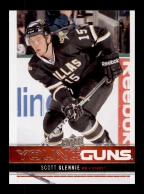 2012-13 UPPER DECK #221 SCOTT GLENNIE YOUNG GUNS ROOKIE RC DALLAS STARS - Image 1 of 2