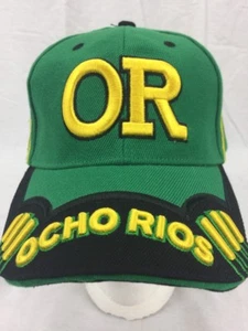 Ocho Ríos O SOMBRERO VERDE LETRAS 3D NUEVO COOL CAMIONERO ADULTO - Imagen 1 de 10