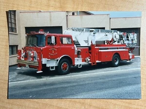 Verga FC West Deptford Twp NJ 1975 Mack CF Baker 75' Fire Apparatus Photo A51 - Picture 1 of 1