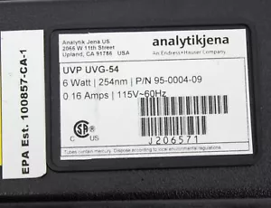 Analytikjena Ultraviolette Lampe uvg-54 Prüfgerät Pharma (3368479) - Bild 1 von 2