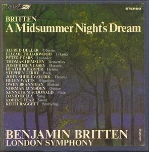 Benjamin Britten, LSO "A Midsummer Night's Dream" London 7½ ips Reel Tape (2x) - Picture 1 of 4