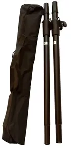 2XE-Lektron Adjust Speaker Stand Poles for Subwoofer Satellite PA w/ carry bag - Picture 1 of 9