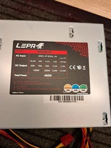 ALIMENTATION DE PC LEPA N400-SA-EU ATX - Photo 1/3