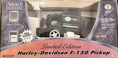 Nikko Limited Edition Harley-Davidson F-150 Pickup 1:18 Remote Control Truck Box - Image 1 of 4