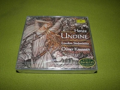 Henze - Undine Ballet Complete / Knussen / 1997 DGG 2xCD Box Still SEALED MINT - Image 1 of 2