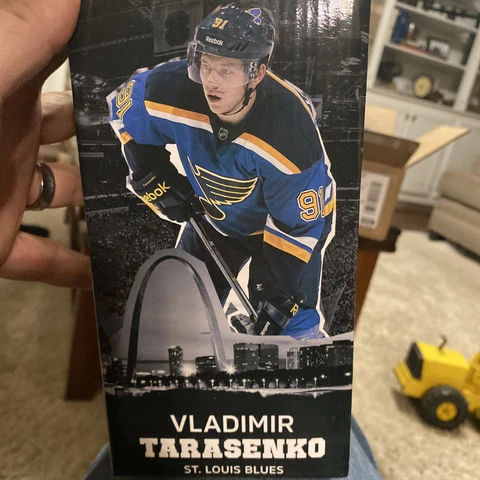ST LOUIS BLUES VLADIMIR TARASENKO BOBBLEHEAD SGA NHL STL Hockey NEW IN BOX 2015 Cover