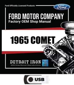 1965 Comet Factory OEM Shop Manuals on USB - Picture 1 of 2