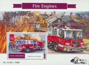 Maldivas bloque 898 (completa. edición.) nuevo con goma original 2016 vehículos - Imagen 1 de 1