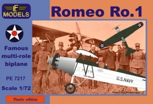 Romeo Ro.1 servicio de EE. UU. - Kit de modelo de plástico, PE7217, modelos LF, 1:72 - Imagen 1 de 2
