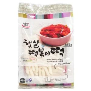3 x 600 g - Matamun Topokki Stangen Reiskuchen geschnitten Tteokbokki Korean