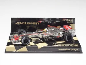 MINICHAMPS 1:43 MCLAREN MP4-21 L. HAMILTON 1° ROLL OUT SILVERSTONE 2006 #82 - Foto 1 di 7