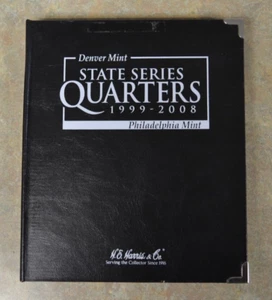 1999-2008 H.E. Harris & Co State Series Quarters Album Complete Set - Picture 1 of 8