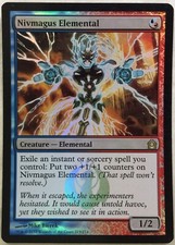Nivmagus Elemental Foil X1 Return to Ravnica Mtg Magic the Gathering