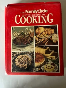 Vintage 1990 The FAMILY CIRCLE ENCYCLOPEDIA of Cooking, Hardcover w/ Dust Jacket - Picture 1 of 9