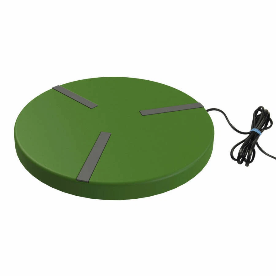 Kerbl 22W Heizplatte für Geflügeltränken 30 cm - Grün (70237)