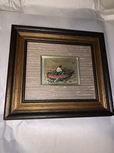 Vintage Art 22k Gold On Silver Leaf Brunel Primula Series - Picture 1 of 4