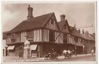 Essex; Colchester, The Siege House Rp Ppc, C 1920's Note Motorcycle & Sidecar