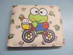 Hello Kitty Keroppi Bi Fold Wallet #HK1530 (NEW) - Picture 1 of 3