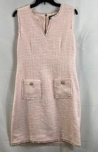 Karl Lagerfeld Women Soft Pink Dress Sz8 - Picture 1 of 8