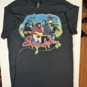 1993 Shenandoah T Concert Black M Vintage - Picture 1 of 6