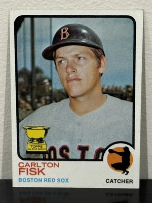 Carlton Fisk 1973 Topps All-Star Rookie (HOF) 2do año Medias Rojas de Boston #193 casi nuevo+ Foto 1 de 4