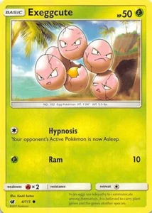 Exeggcute Crimson Invasion Pokémon TCG  5/111 Regular Common ࿊ - Picture 1 of 1